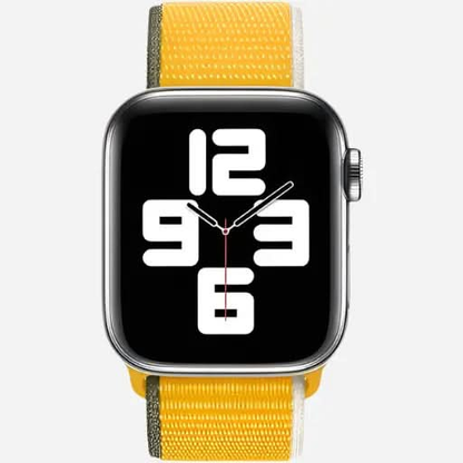 bandkult Woven Nylon Apple Watch Armband Klettverschluss bandkult