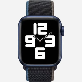 Bracelet en nylon tissé avec fermeture Velcro pour Apple Watch – 38–49 mm | bandkult® – Compatible avec les séries 1 à 11, SE (1re à 3e génération), Ultra, Ultra 2 et Ultra 3 – zweite Ansicht