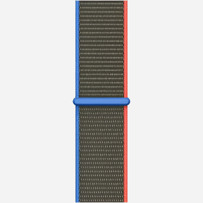 MillesTECband Woven Nylon Apple Watch Armband Klettverschluss MillesTEC