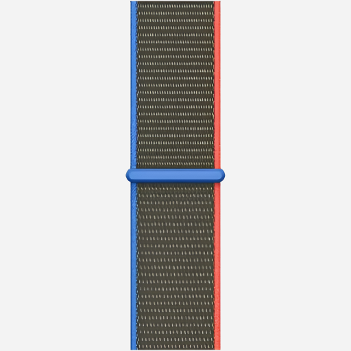 MillesTECband Woven Nylon Apple Watch Armband Klettverschluss MillesTEC