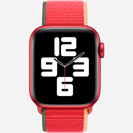 MillesTECband Woven Nylon Apple Watch Armband Klettverschluss MillesTEC