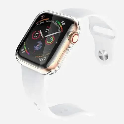 Étui intégral Bandkult 360 pour Apple Watch Series 9, 8 et 7 - 41 mm - Transparent