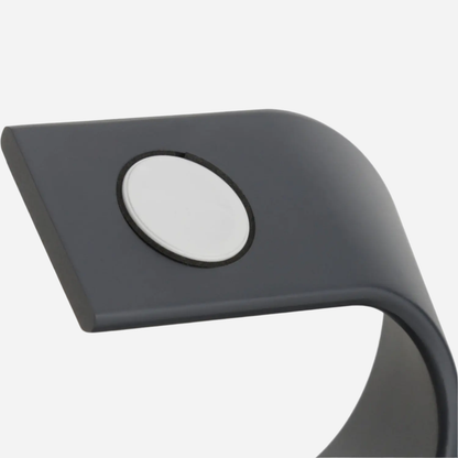 Support en aluminium Bandkult pour Apple Watch, noir