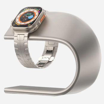 Support en aluminium Bandkult pour Apple Watch Ultra - Couleur titane