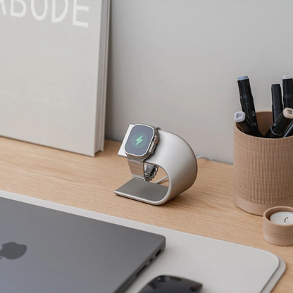 Support en aluminium Bandkult pour Apple Watch Ultra - Couleur titane
