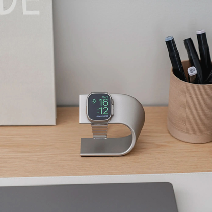 Support en aluminium Bandkult pour Apple Watch Ultra - Couleur titane