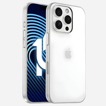 Coque nacrée pour iPhone 16 Pro – Coque scintillante effet nacre avec coussin d'air | bandkult®