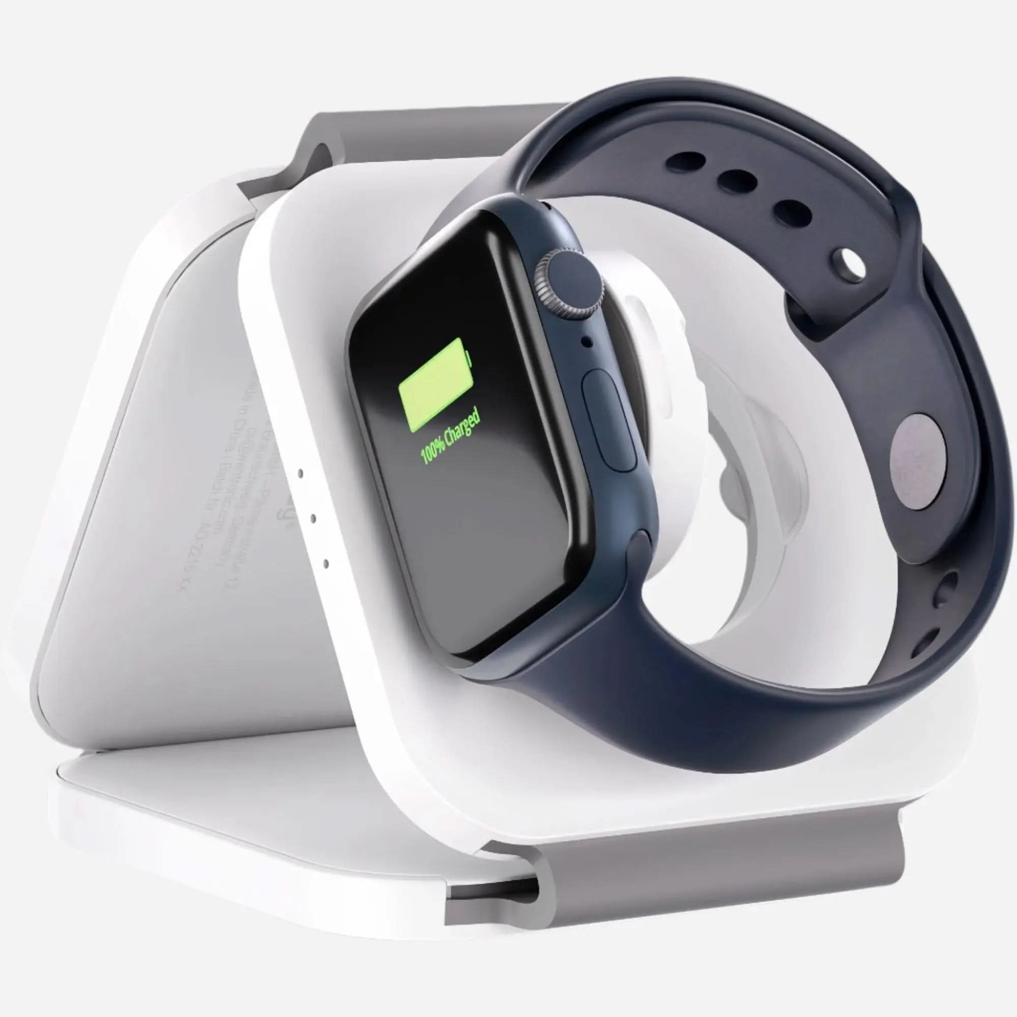Chargeur sans fil 3-en-1 Bandkult pour iPhone, Apple Watch et AirPods
