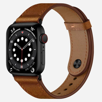 Bracelet en cuir vintage Bandkult pour Apple Watch