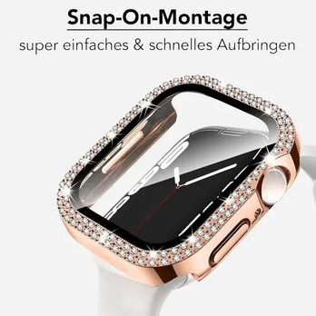 Bandkult GLAMOUR Étui à paillettes pour Apple Watch – zweite Ansicht