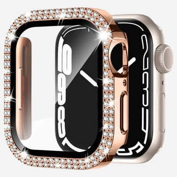 Bandkult GLAMOUR Étui à paillettes pour Apple Watch