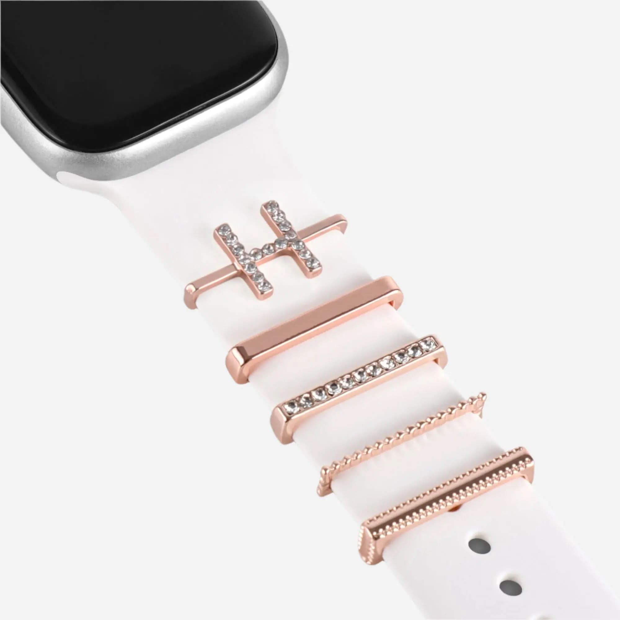MillesTECband Apple Watch Charms "H Style" - MillesTEC
