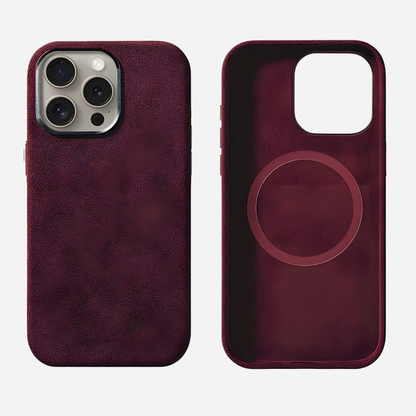 bandkult-iPhone 16 Hülle aus Alcantara-4