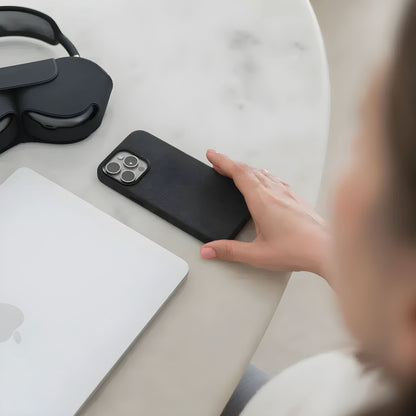 bandkult-iPhone 16 Hülle aus Alcantara-7