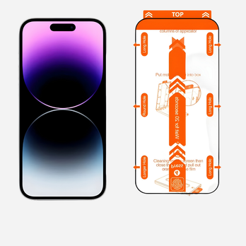 Bandkult, lot de 2 protections d'écran en verre pour iPhone REVOLUTION