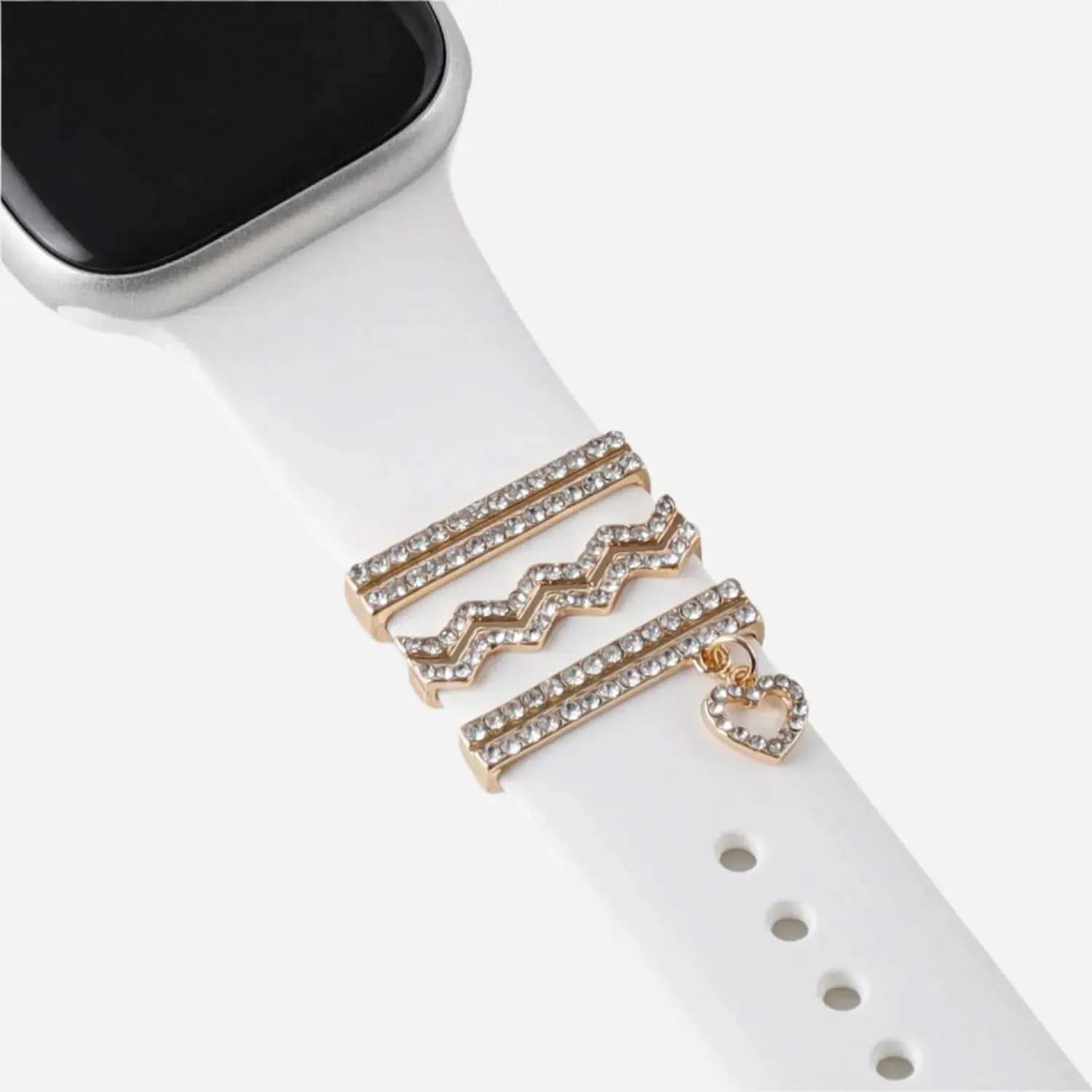 Breloques Apple Watch bandkult « Cœur suspendu » - Or