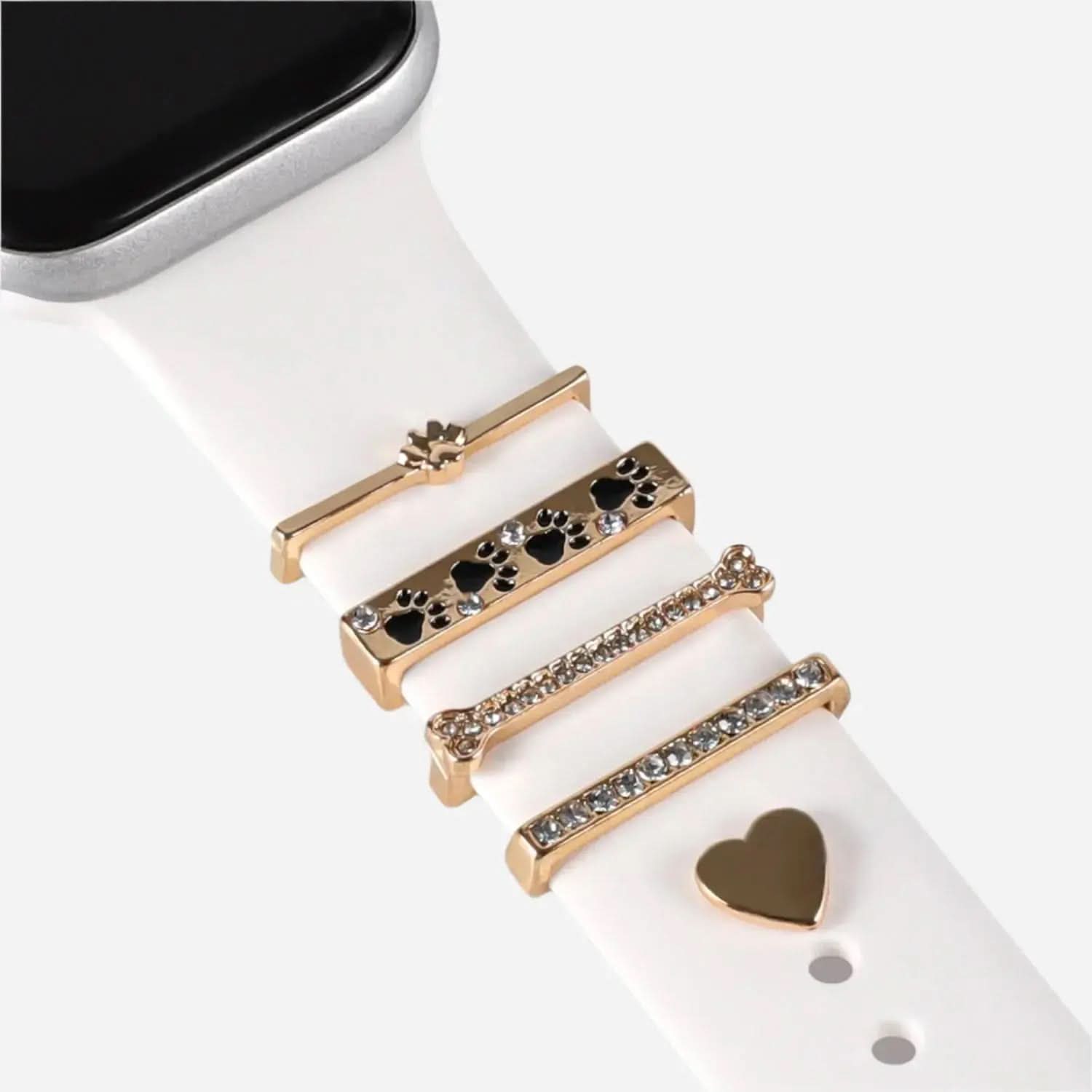 Breloques Apple Watch bandkult « Amour des animaux » - Or