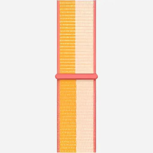 bandkult Woven Nylon Apple Watch Armband Klettverschluss bandkult