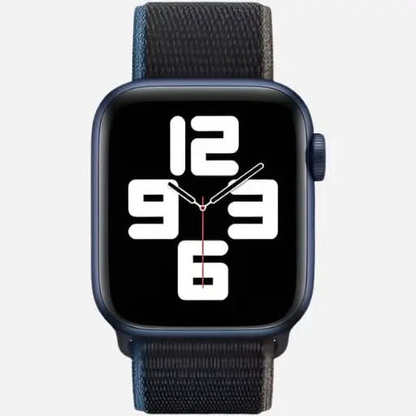 bandkult Woven Nylon Apple Watch Armband Klettverschluss bandkult
