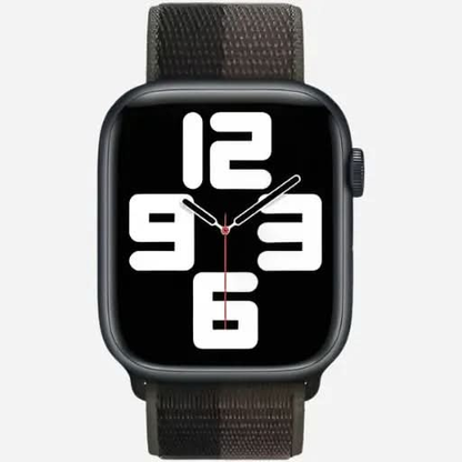 bandkult Woven Nylon Apple Watch Armband Klettverschluss bandkult