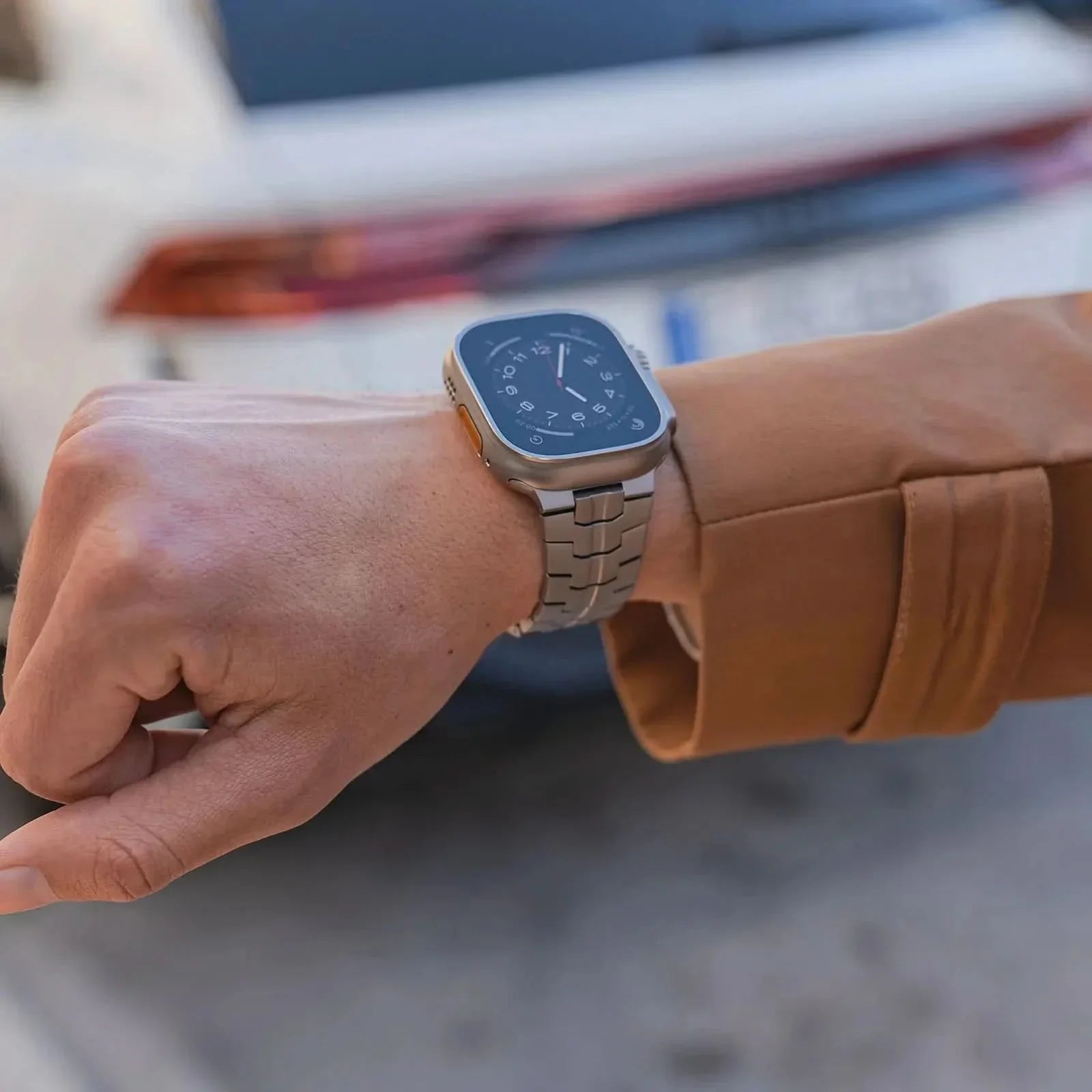 Apple Watch TITAN Armband "IRON Edition" MillesTEC