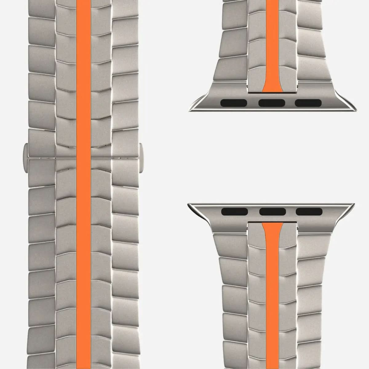 Apple Watch TITAN Armband "IRON Edition" MillesTEC