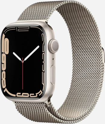 Bracelet milanais Bandkult Loop pour Apple Watch avec fermoir magnétique - 42/41/40/38 mm - Étoile polaire