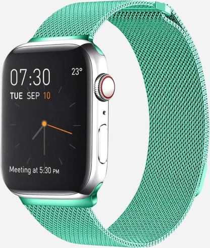 MillesTECband Loop Milanaise Apple Watch Armband Magnetverschluss - 42/41/40/38 mm - Polarstern MillesTEC