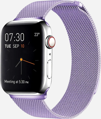 MillesTECband Loop Milanaise Apple Watch Armband Magnetverschluss - 42/41/40/38 mm - Polarstern MillesTEC