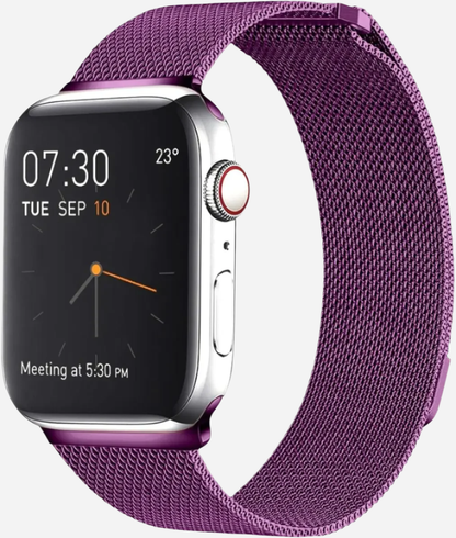 MillesTECband Loop Milanaise Apple Watch Armband Magnetverschluss - 42/41/40/38 mm - Polarstern MillesTEC