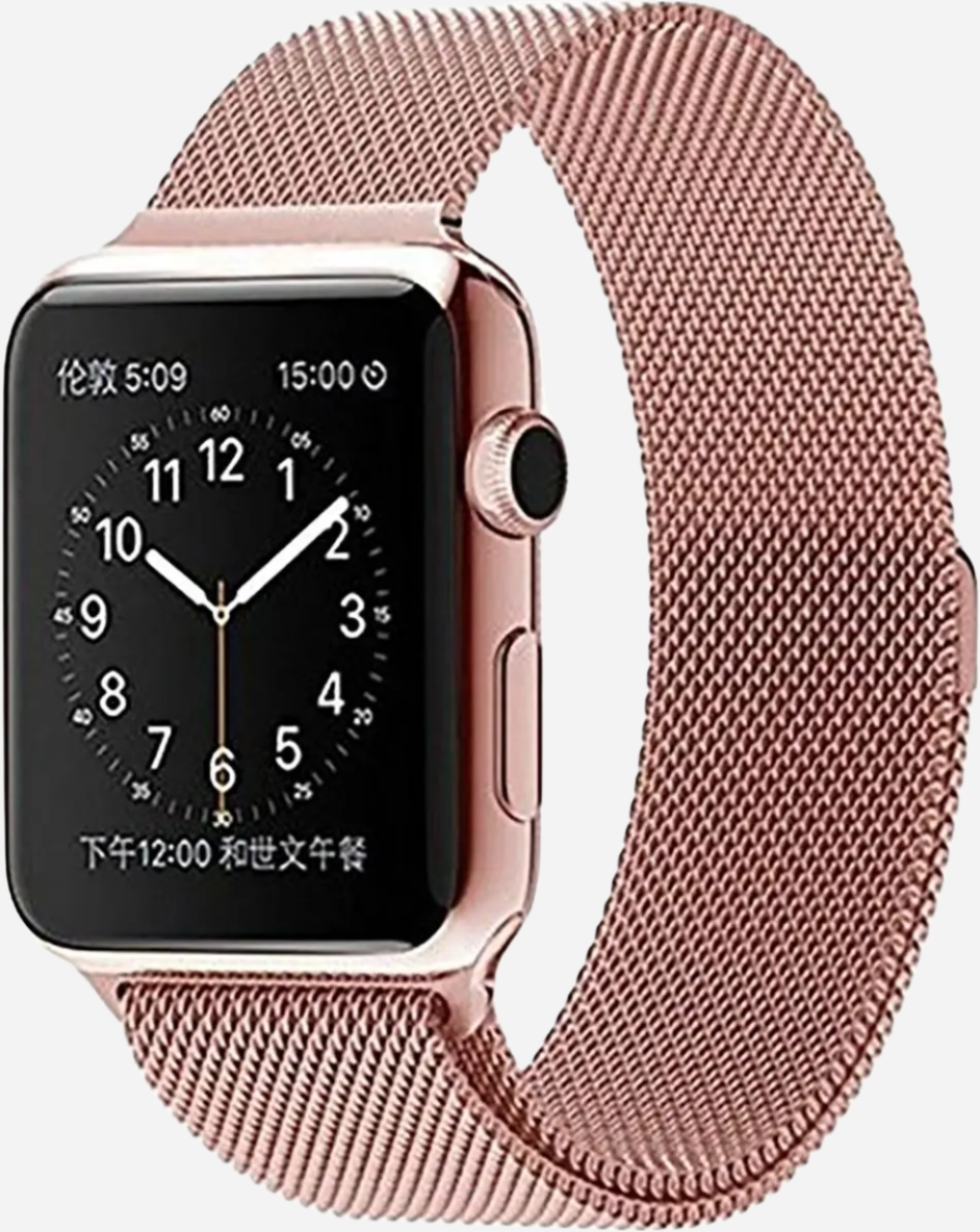 MillesTECband Loop Milanaise Apple Watch Armband Magnetverschluss - 42/41/40/38 mm - Polarstern MillesTEC