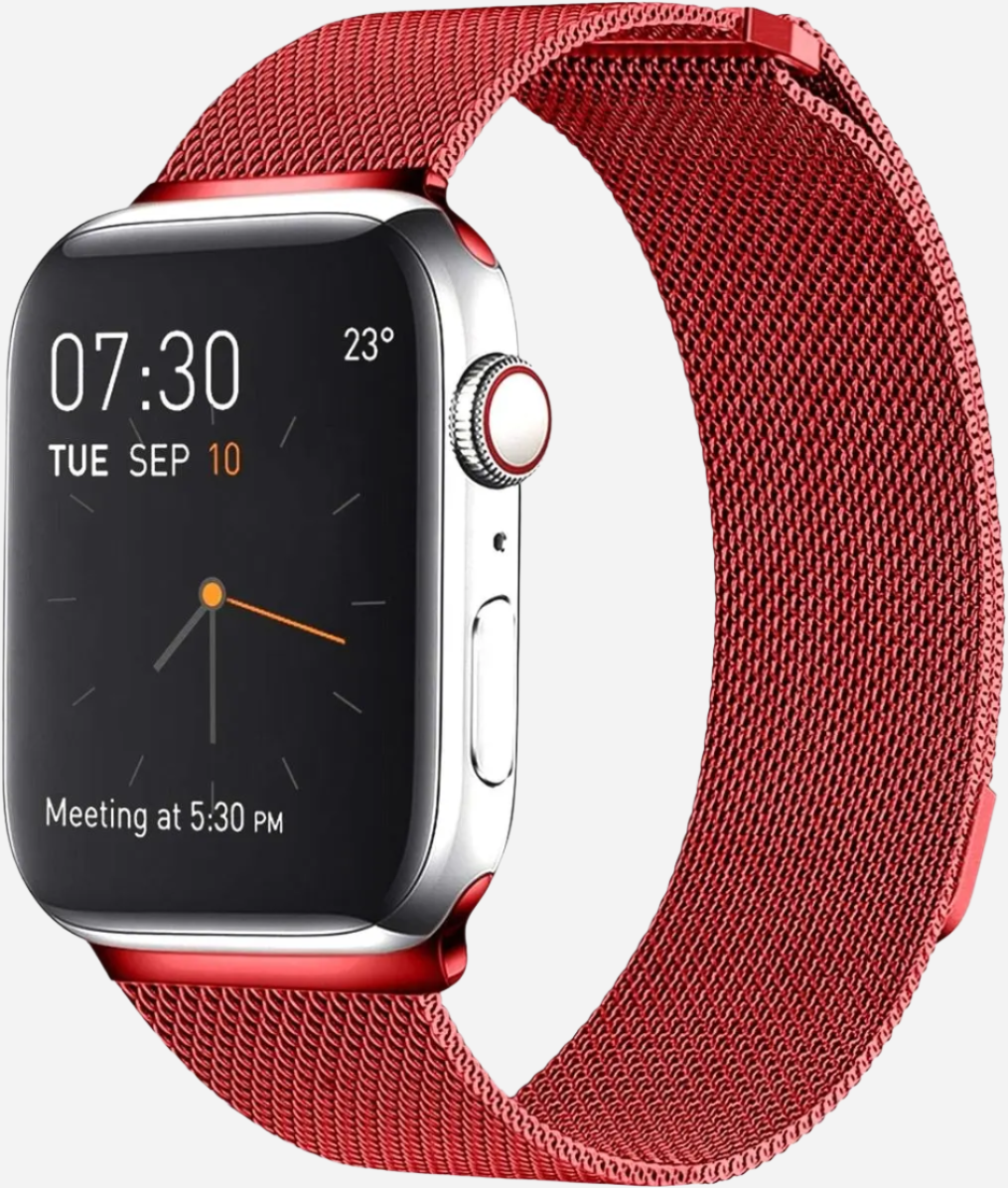 MillesTECband Loop Milanaise Apple Watch Armband Magnetverschluss - 42/41/40/38 mm - Polarstern MillesTEC