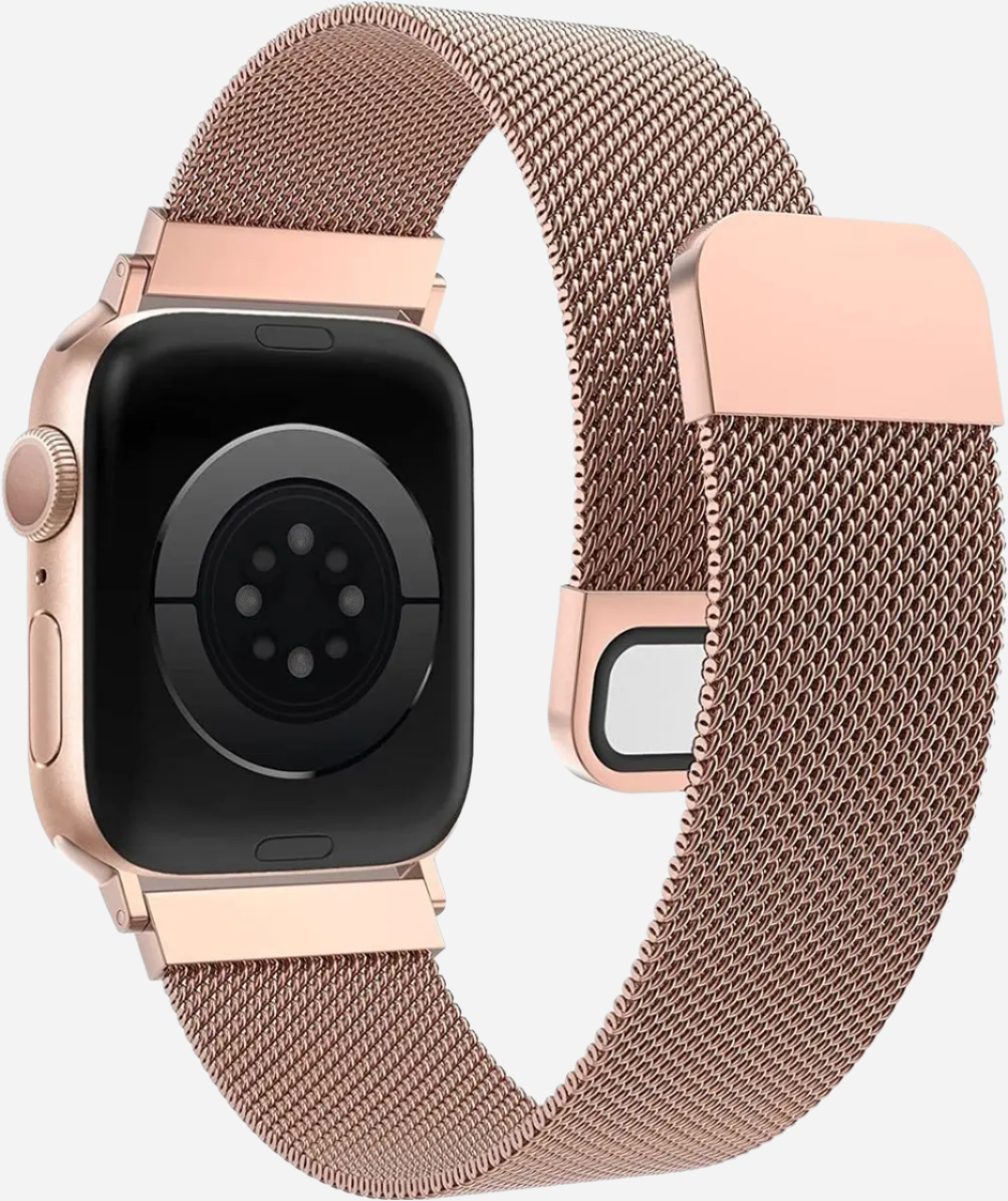 MillesTECband Loop Milanaise Apple Watch Armband Magnetverschluss - 42/41/40/38 mm - Polarstern MillesTEC