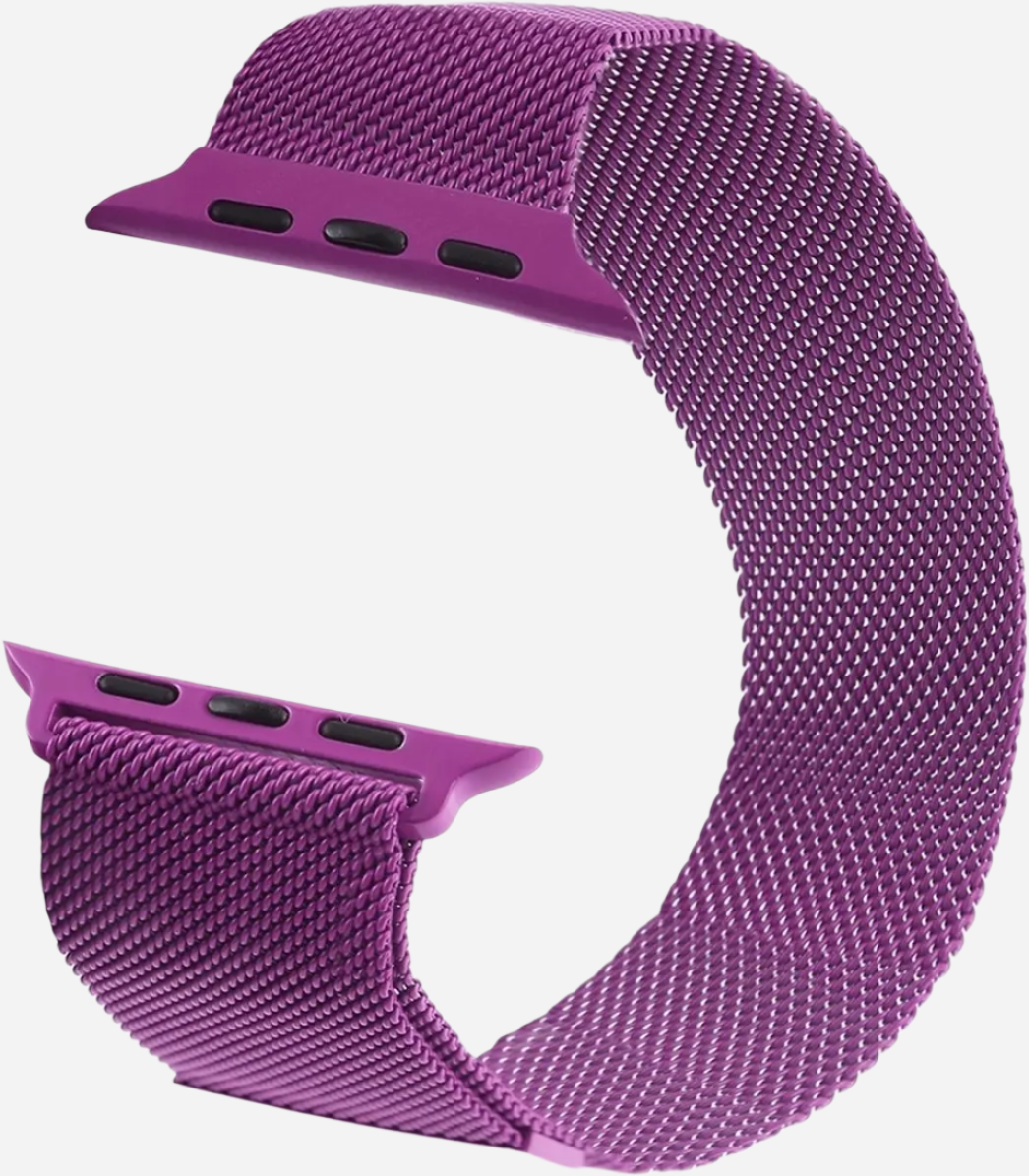 MillesTECband Loop Milanaise Apple Watch Armband Magnetverschluss - 42/41/40/38 mm - Polarstern MillesTEC