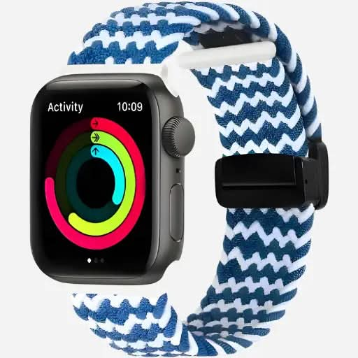 bandkult  Braided Mag Nylon Apple Watch Armband Magnetverschluss bandkult
