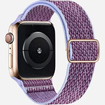 bandkult W Texture Nylon Apple Watch Armband Elastisches Band bandkult