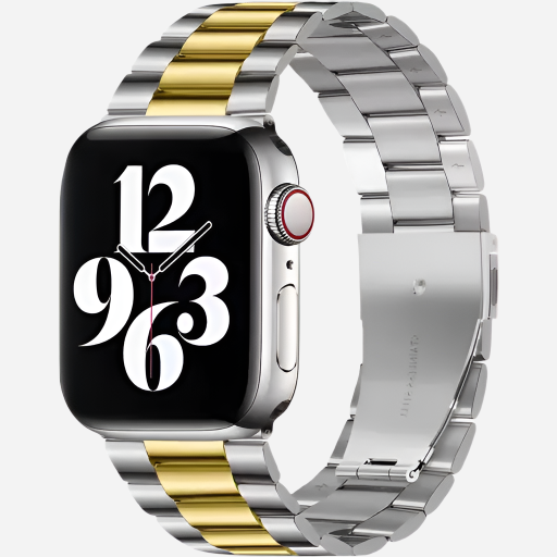 MillesTECband Antwerp Edelstahl Apple Watch Armband Faltschließe MillesTEC