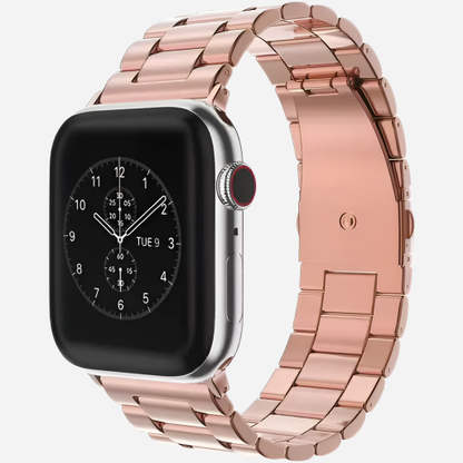 MillesTECband Antwerp Edelstahl Apple Watch Armband Faltschließe MillesTEC