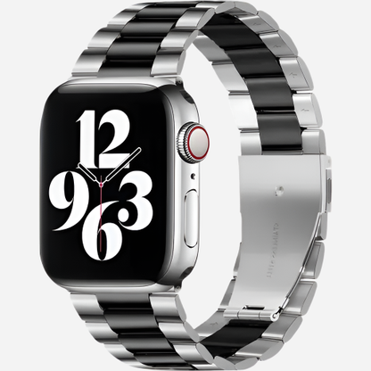 MillesTECband Antwerp Edelstahl Apple Watch Armband Faltschließe MillesTEC