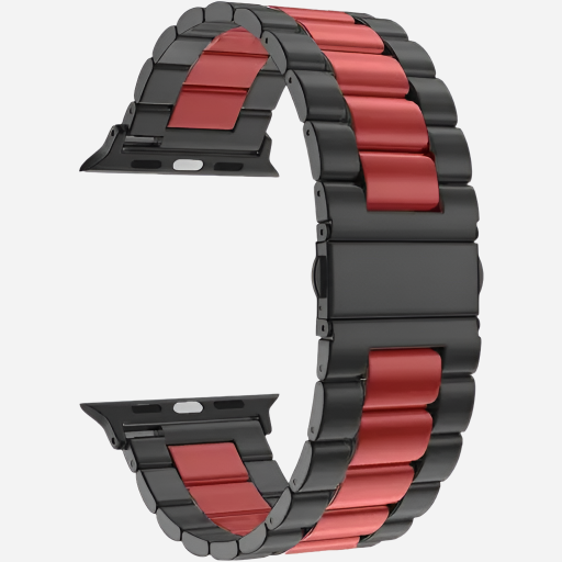 MillesTEC Antwerp Edelstahl Apple Watch Armband Faltschließe MillesTEC