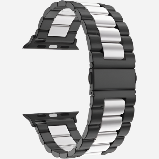 MillesTEC Antwerp Edelstahl Apple Watch Armband Faltschließe MillesTEC