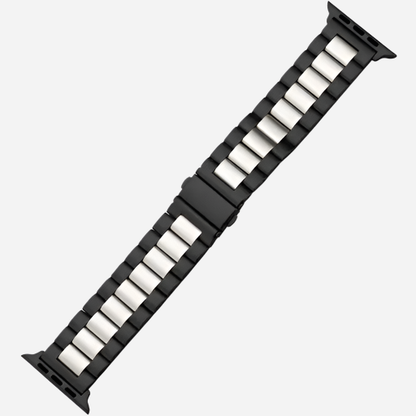 MillesTEC Antwerp Edelstahl Apple Watch Armband Faltschließe MillesTEC