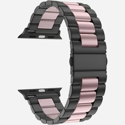 MillesTEC Antwerp Edelstahl Apple Watch Armband Faltschließe MillesTEC