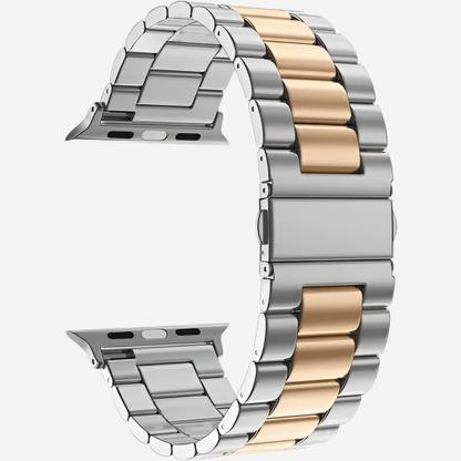 MillesTEC Antwerp Edelstahl Apple Watch Armband Faltschließe MillesTEC