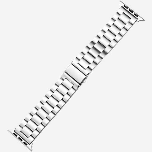 MillesTEC Antwerp Edelstahl Apple Watch Armband Faltschließe MillesTEC
