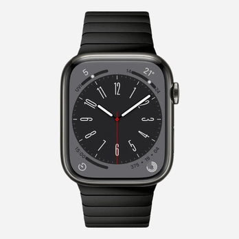 Bracelet à maillons en acier inoxydable Bandkult pour Apple Watch « Aura » – zweite Ansicht