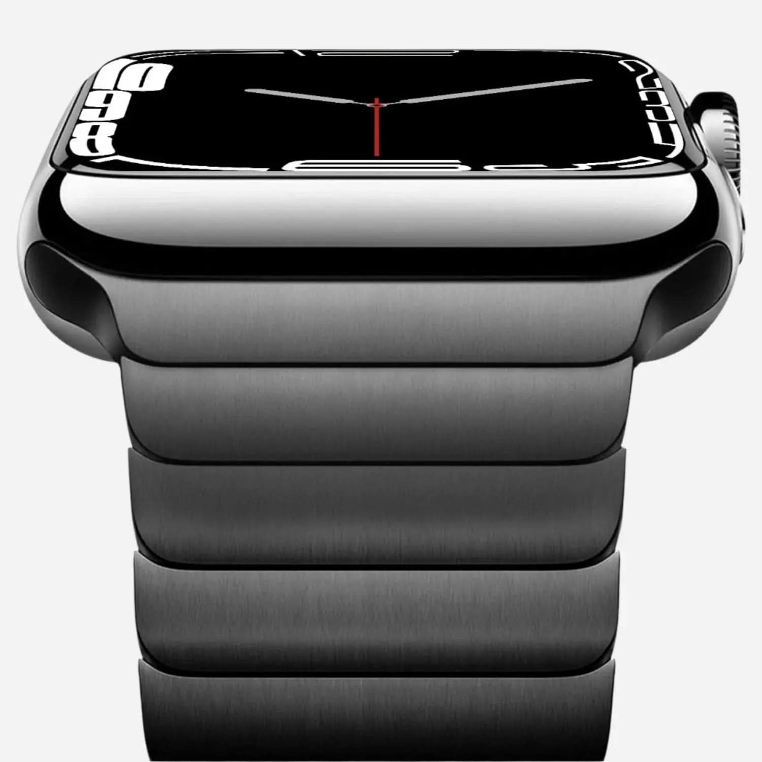 MillesTECband Apple Watch Edelstahl Gliederarmband "Aura" - MillesTEC