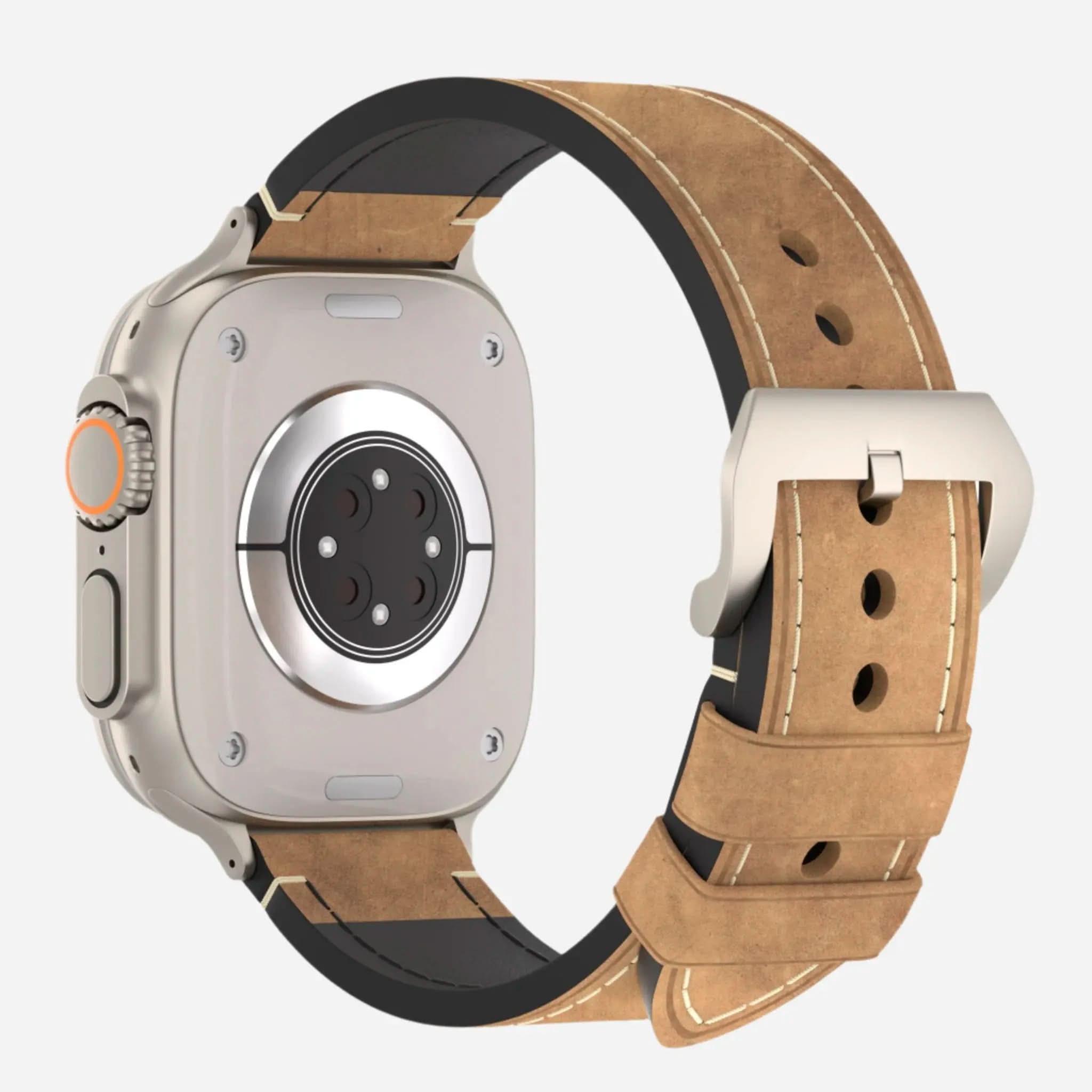 MillesTECband Apple Watch Ultra MONACO GRANDE Lederarmband - MillesTEC