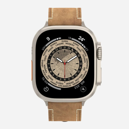 MillesTECband Apple Watch Ultra MONACO GRANDE Lederarmband - MillesTEC