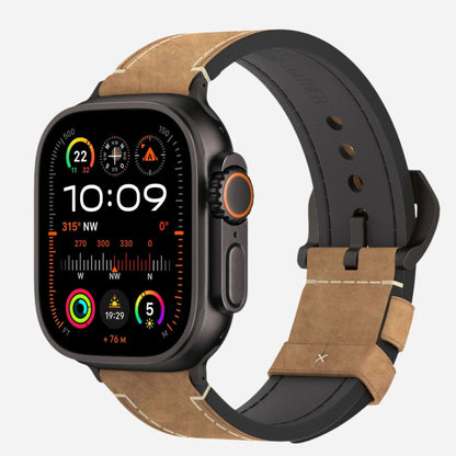MillesTECband Apple Watch Ultra MONACO GRANDE Lederarmband - MillesTEC